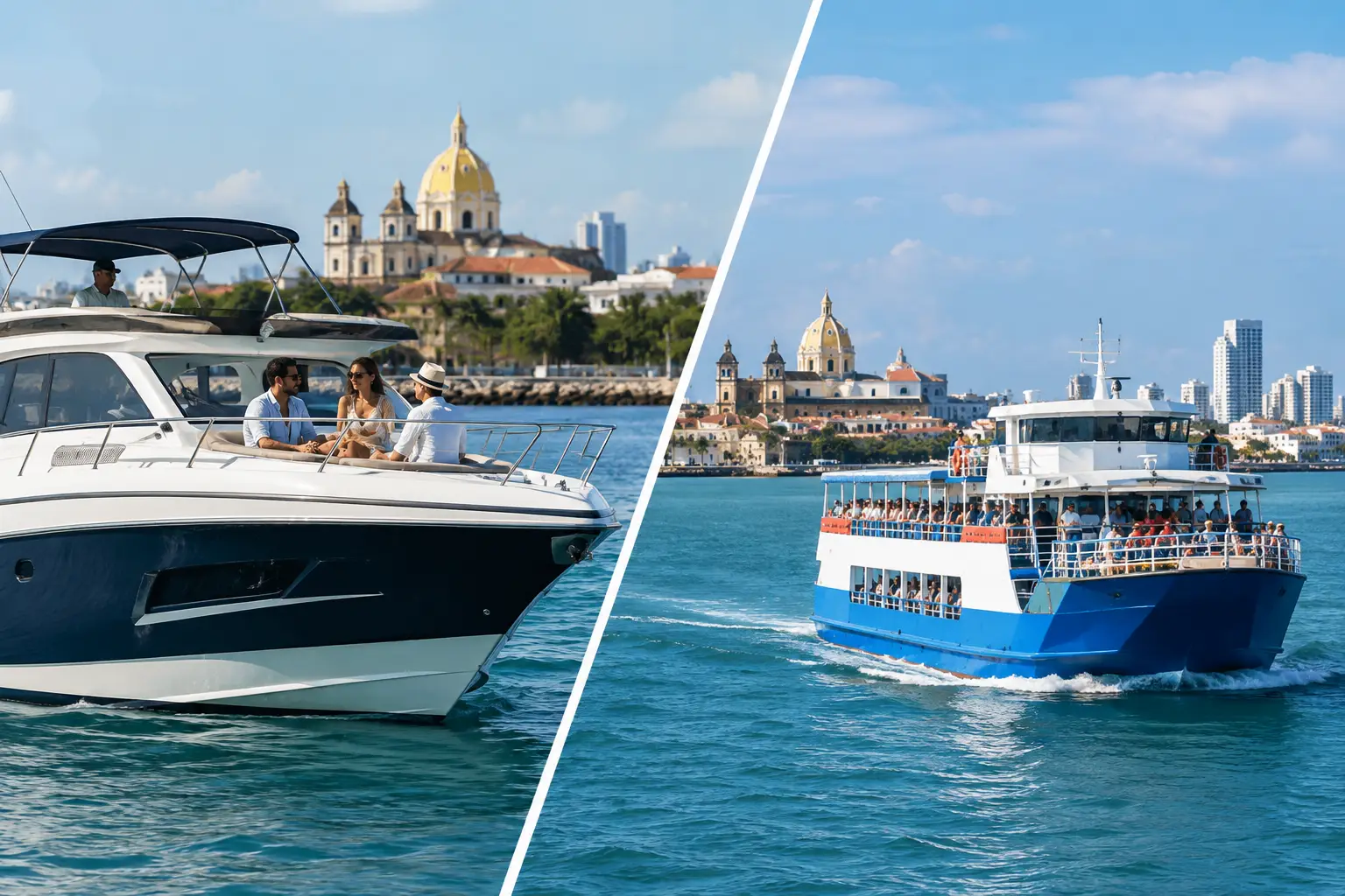 Private Charter Versus Ferry Cartagena: Which?