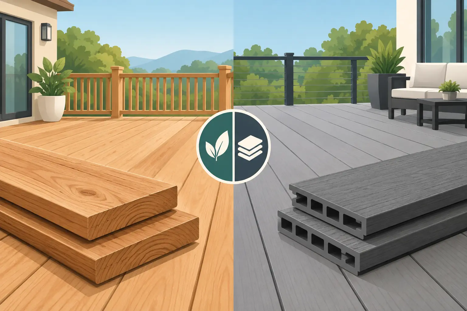 Wood Versus Composite Decking: Which Fits?