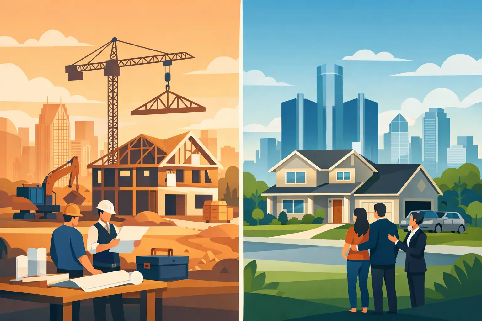 Custom Building Versus Buying a Home in Detroit