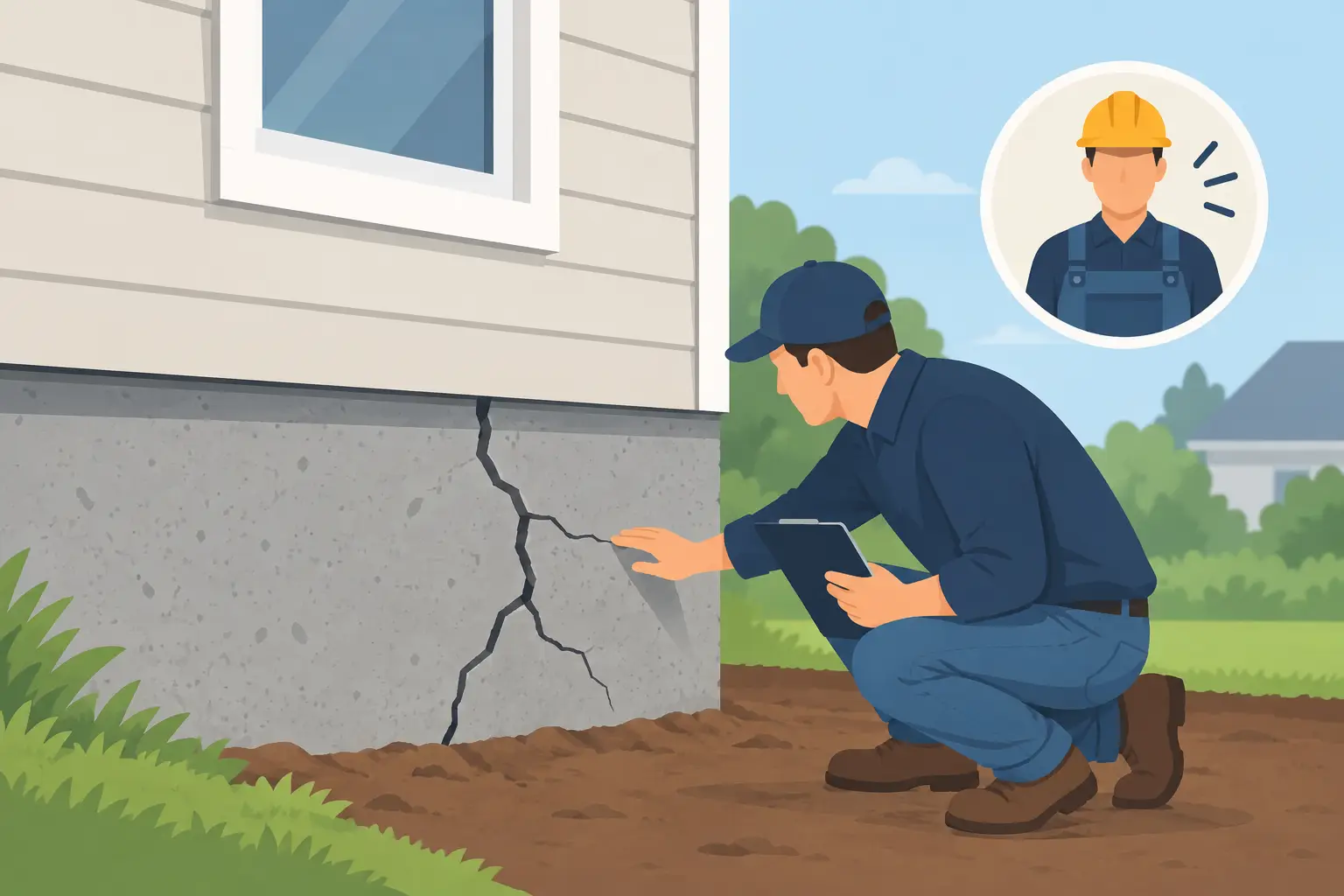 Foundation Cracks and When to Call a Contractor