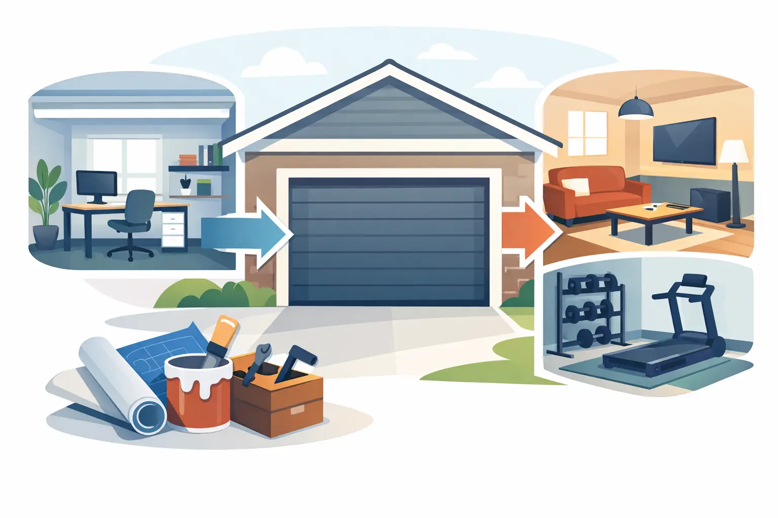 Garage Conversion Ideas That Add Useful Space