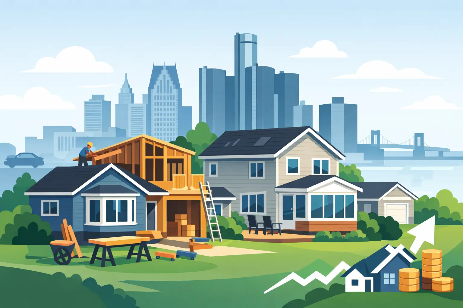 Do Additions Increase Value for Detroit Homes?