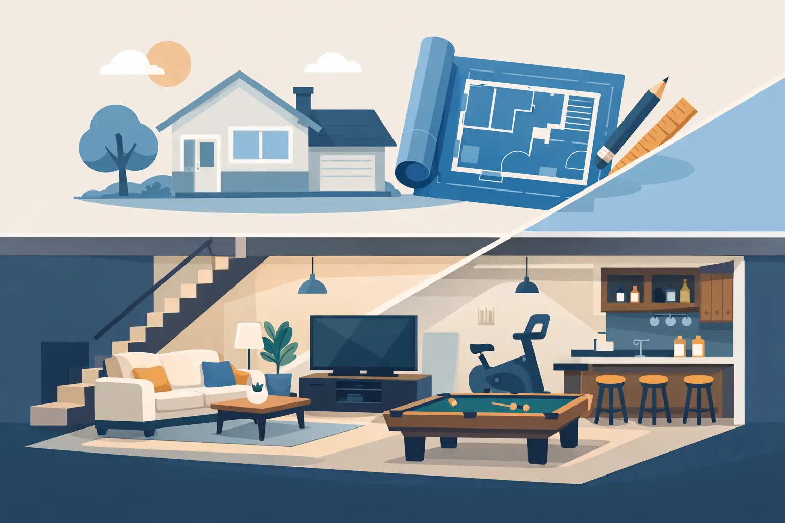 How to Design a Finished Basement for Your Home