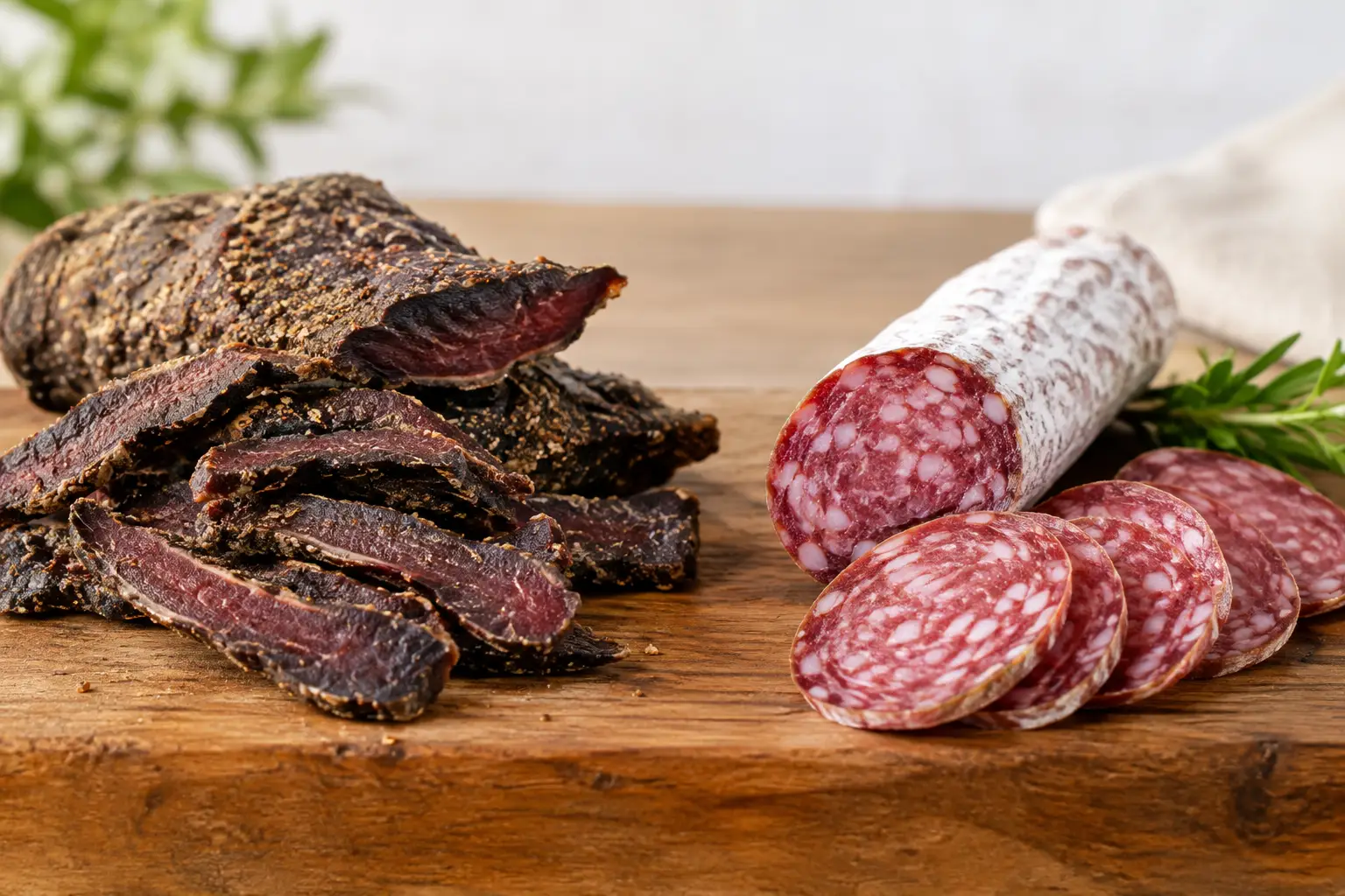 Biltong Versus Salami Snacks: Which Hits the Spot?