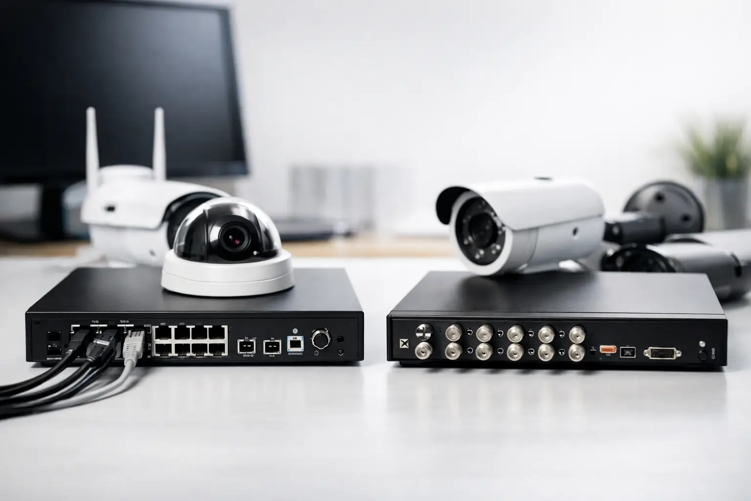 NVR versus DVR para tu sistema de cámaras