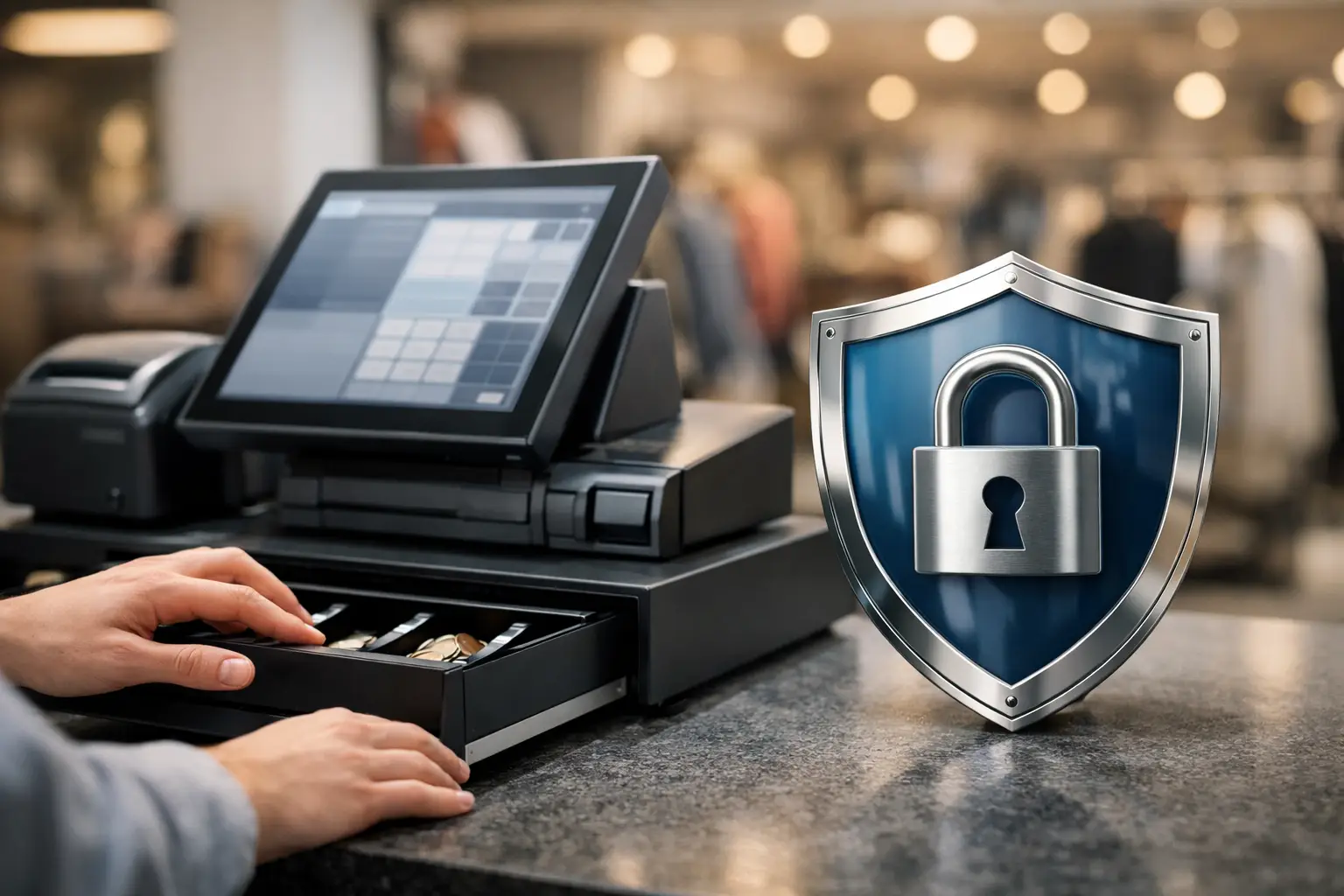 Cómo proteger caja registradora sin perder control