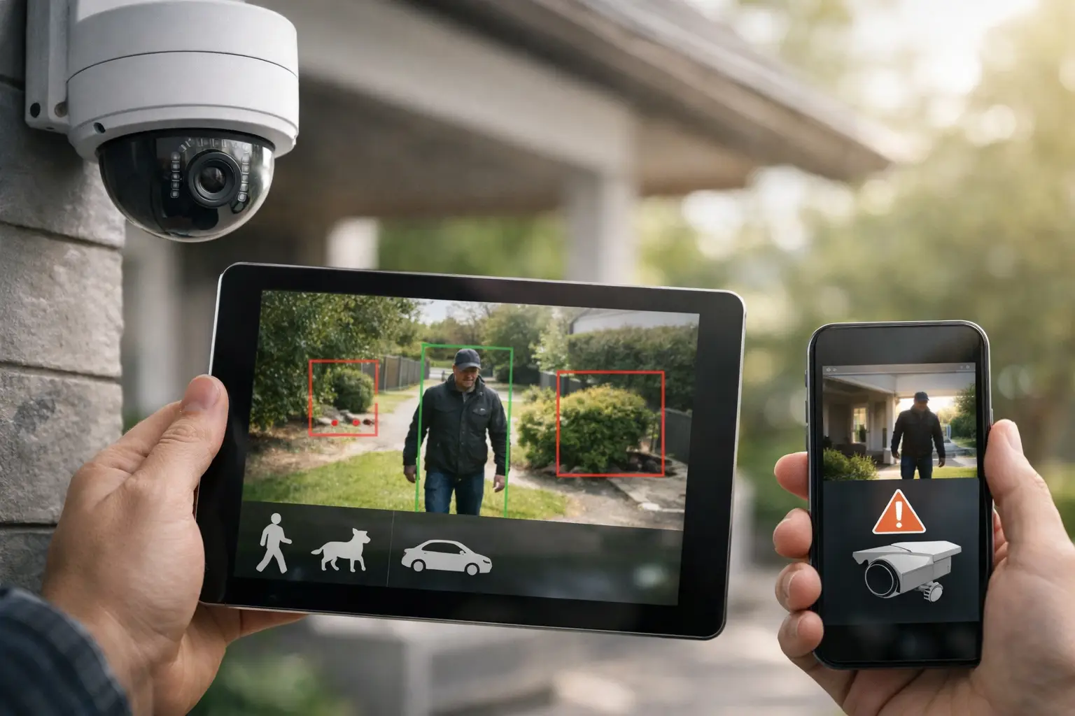 Cómo configurar detección inteligente sin falsas alarmas