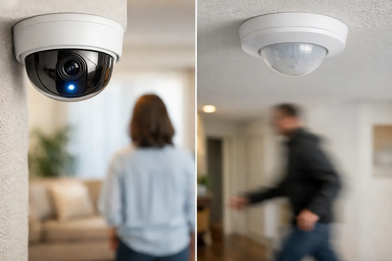 Detección humana versus movimiento: qué avisa mejor