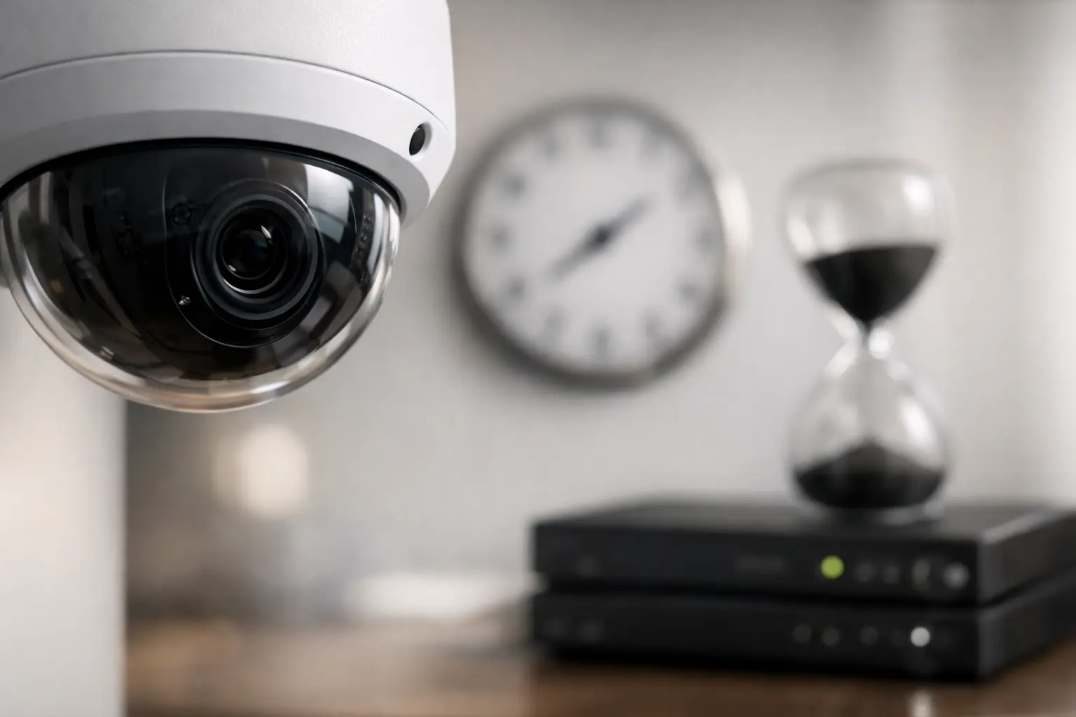 ¿Cuánto dura una grabación de seguridad?