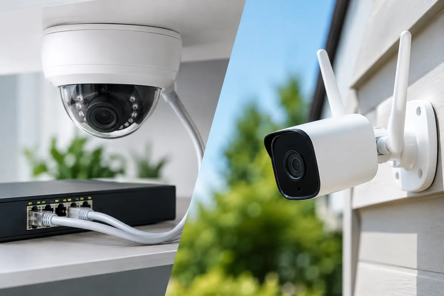 Cámaras PoE versus WiFi: cuál te conviene