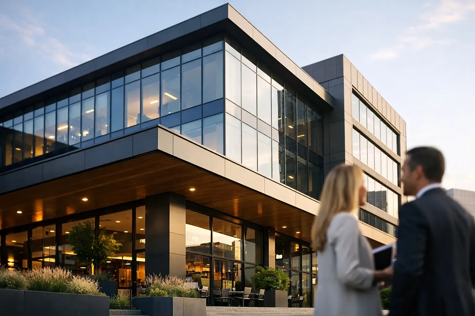 Arquitetura comercial que sustenta o negócio