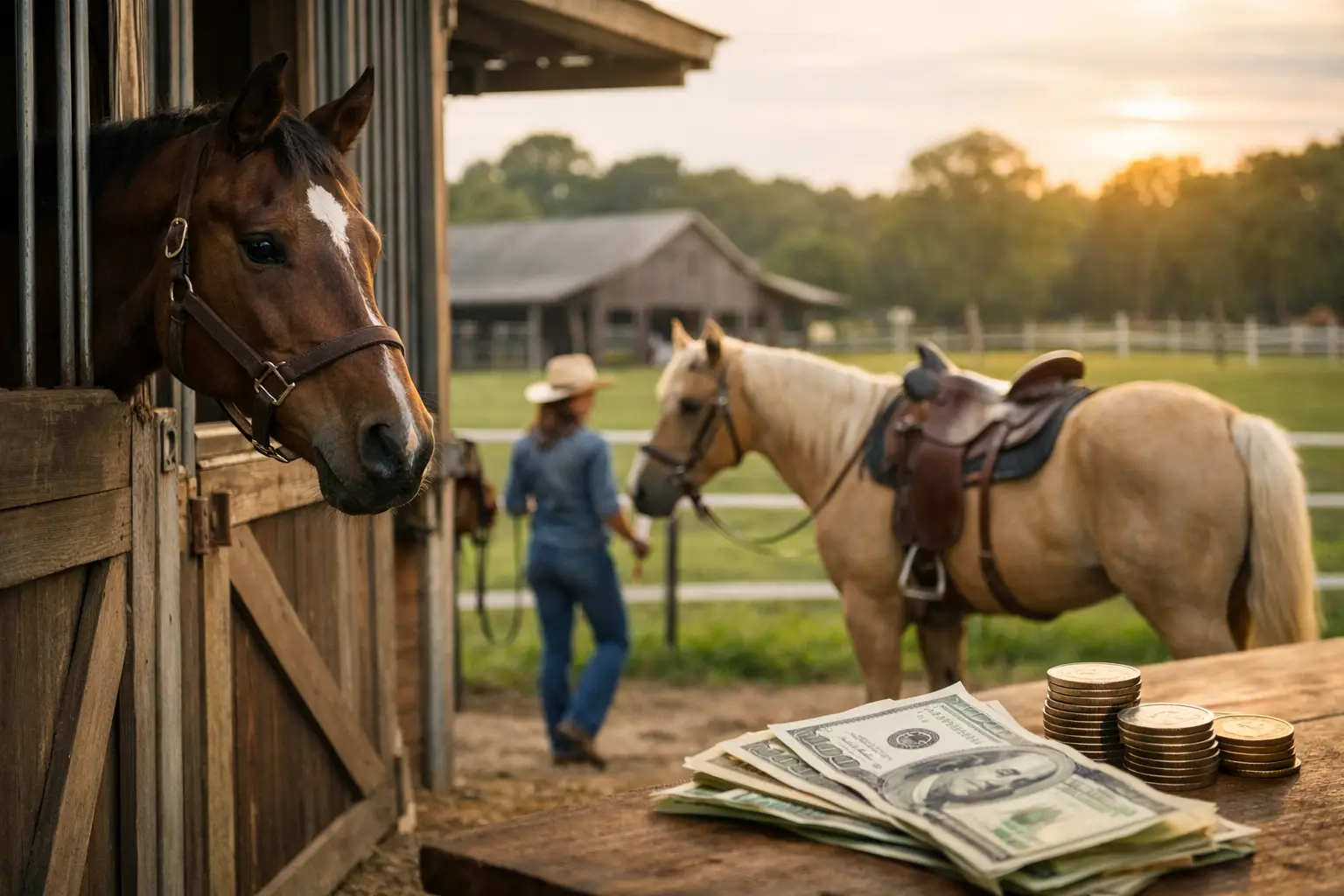 How Much Horse Boarding Costs in Texas
