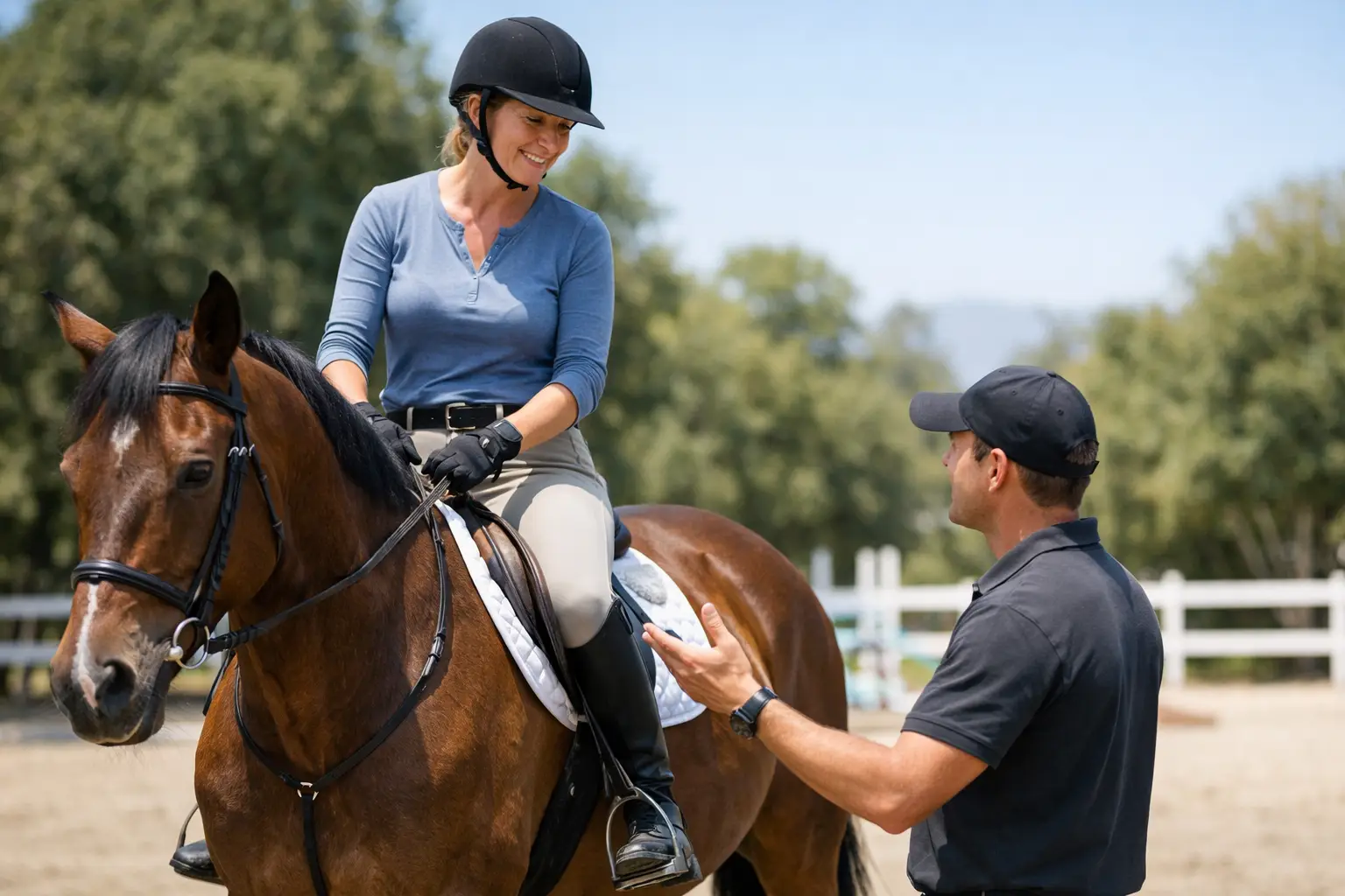Private Riding Lessons for Adults