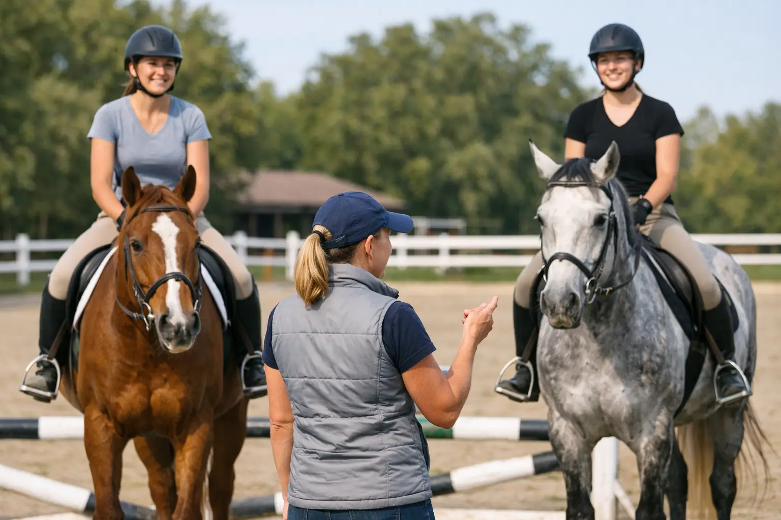 What Is a Semi Private Riding Lesson?