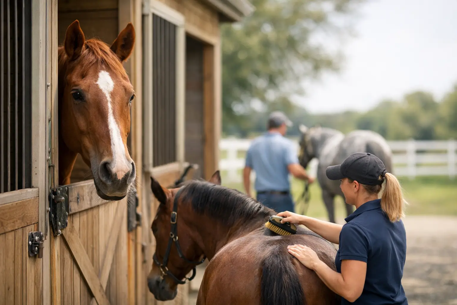 What Is Full Care Boarding for Horses?