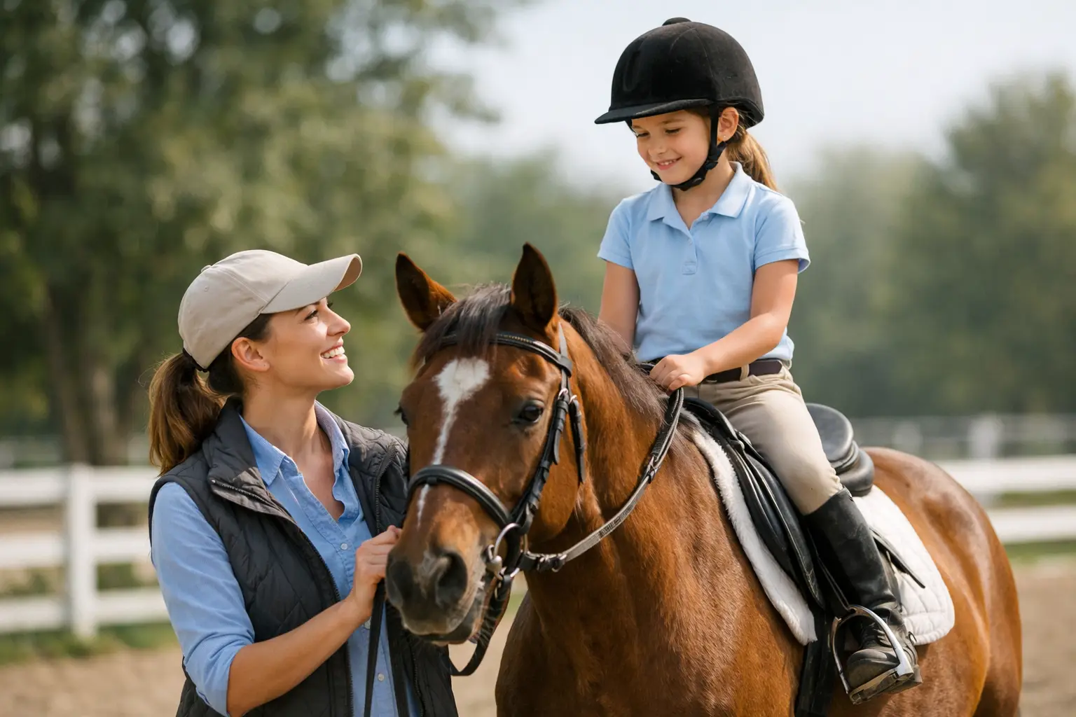 Private Horseback Riding Lessons for Kids