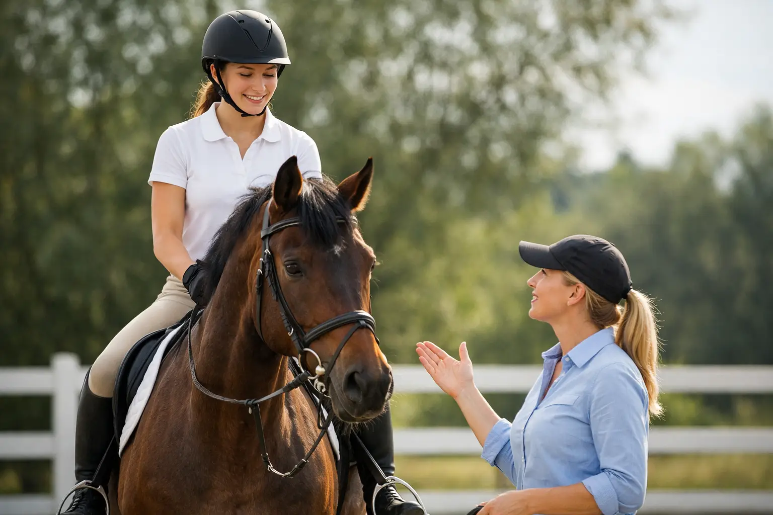 How Private Riding Lessons Work