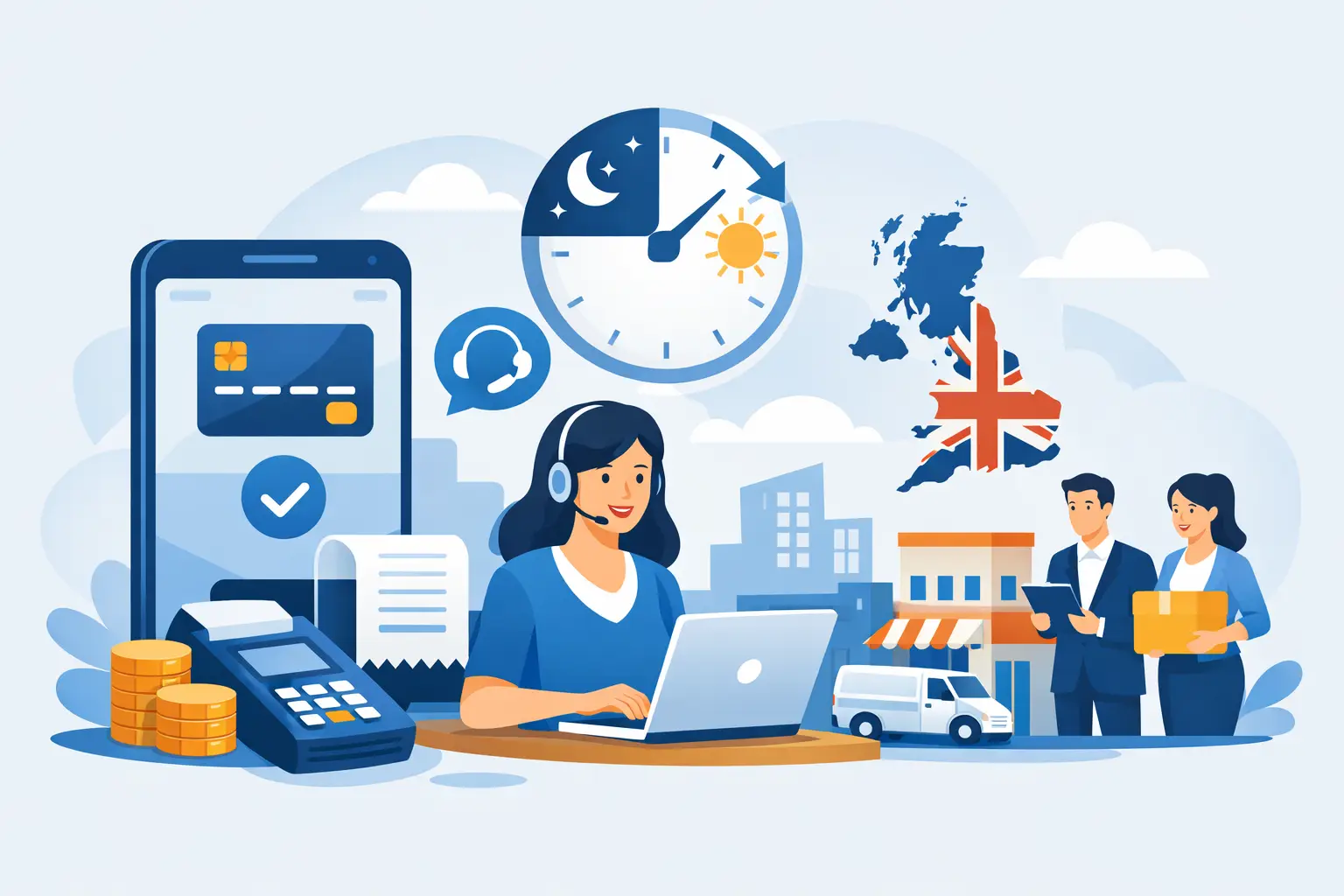 24 7 Payment Support UK for Busy SMEs