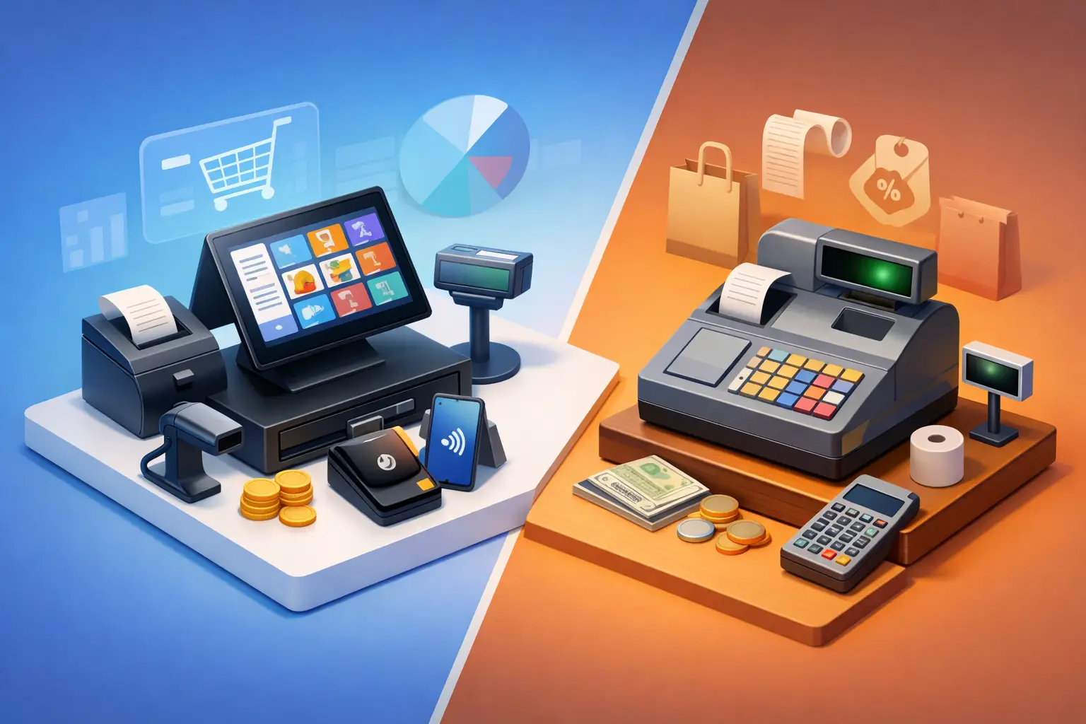 EPOS vs cash register: which suits your business?