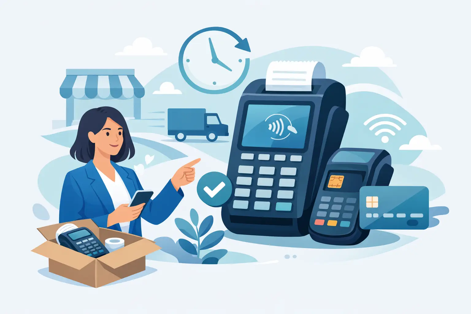 Next Day Card Machine Setup for SMEs