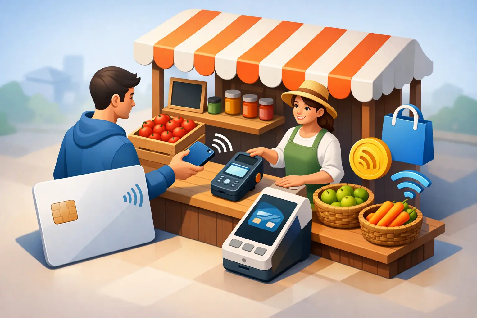 Contactless Payments for Market Stalls