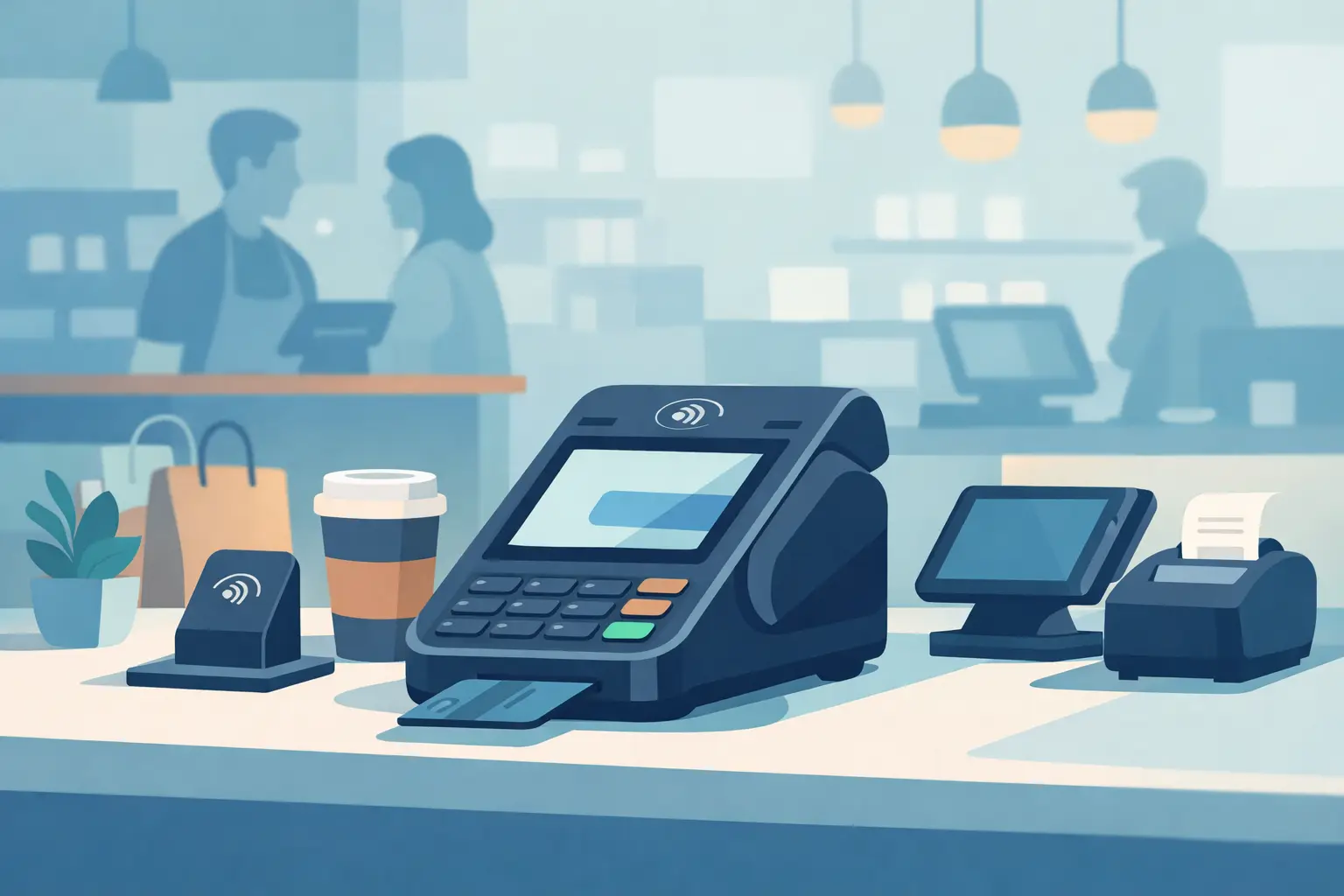 Countertop Terminal for Busy Shops