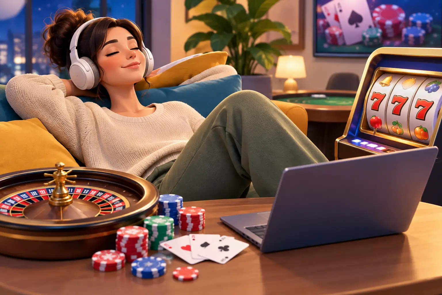 Casino Games That Fit Your Kick-Back Mood