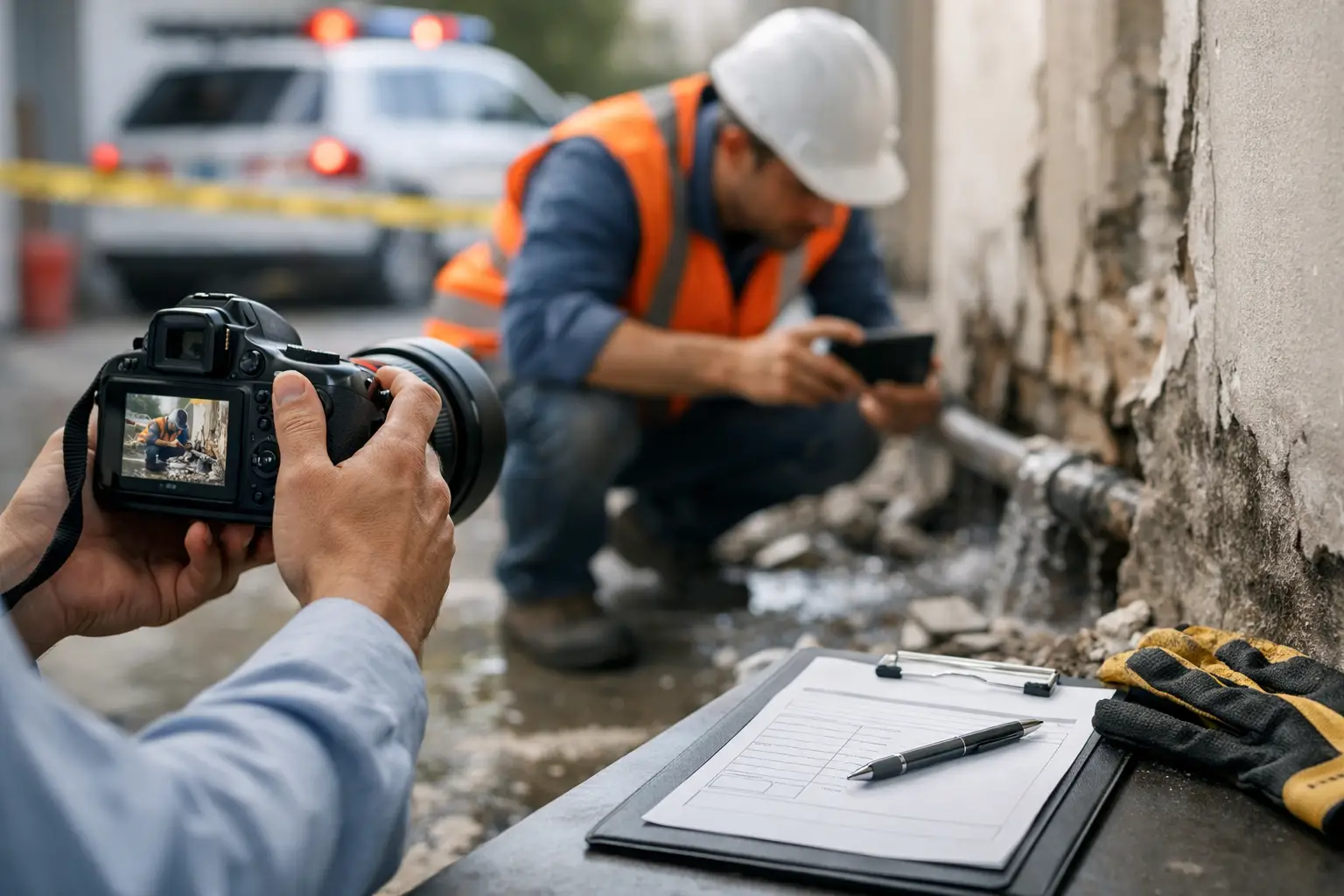 Registro fotográfico de incidencias eficaz