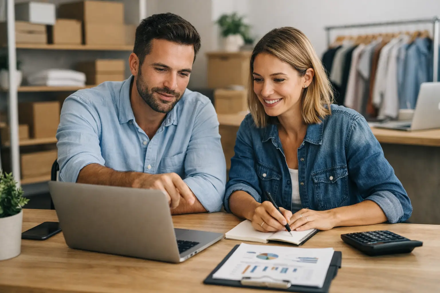 Sistema de trabajo para pequeños negocios