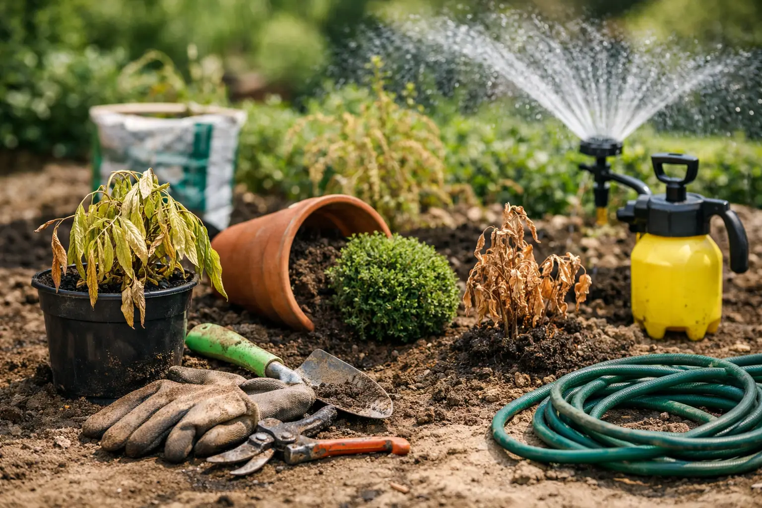 9 errores comunes en jardinería operativa