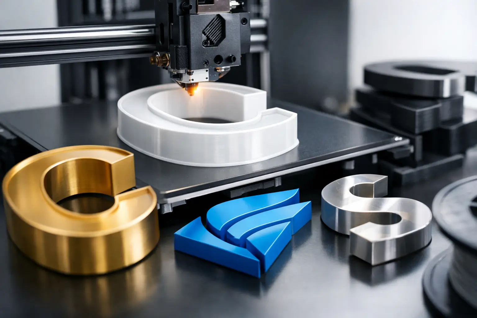 Guia de impressão 3D aplicada à letra caixa