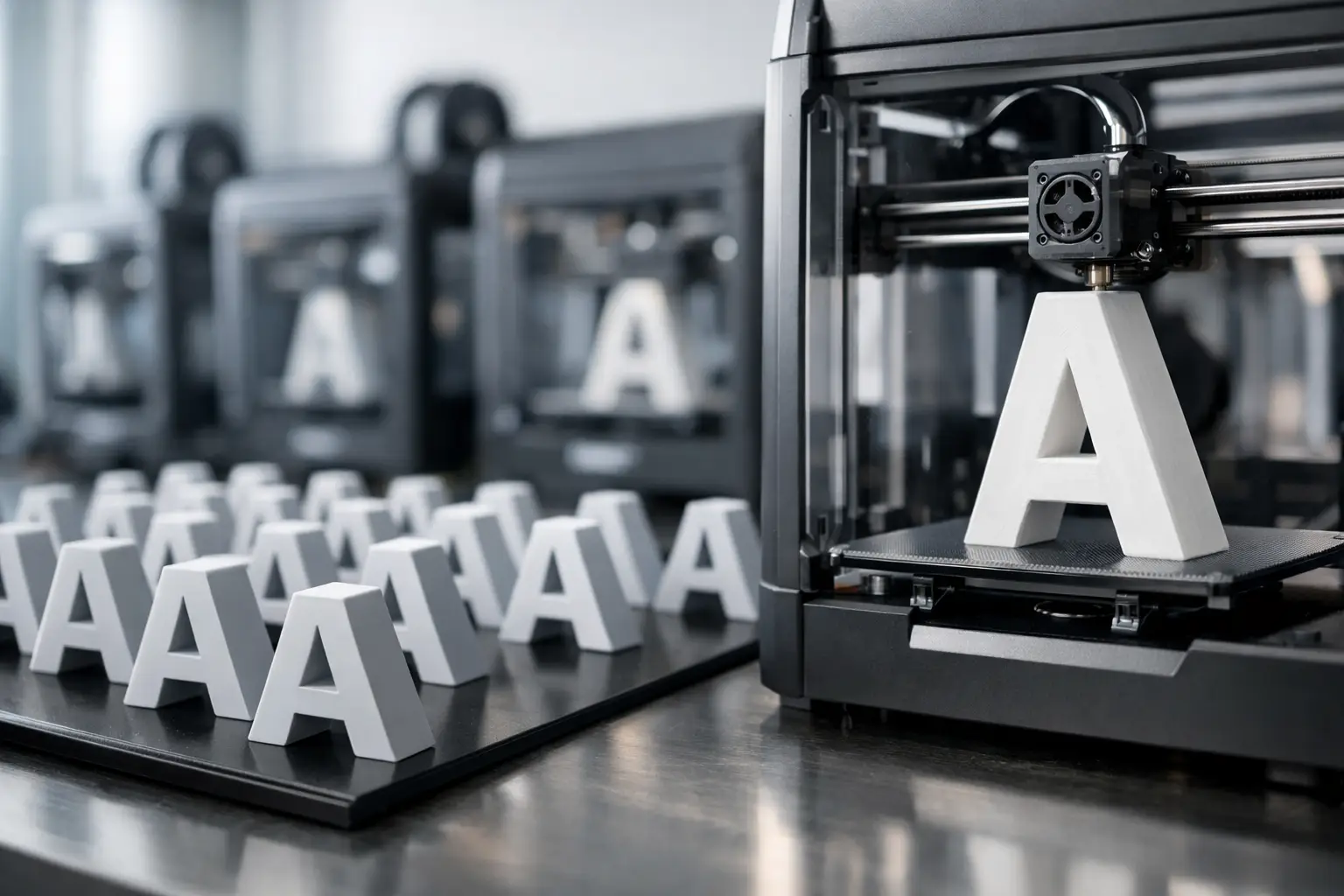 Produção seriada com impressora 3D que dá escala