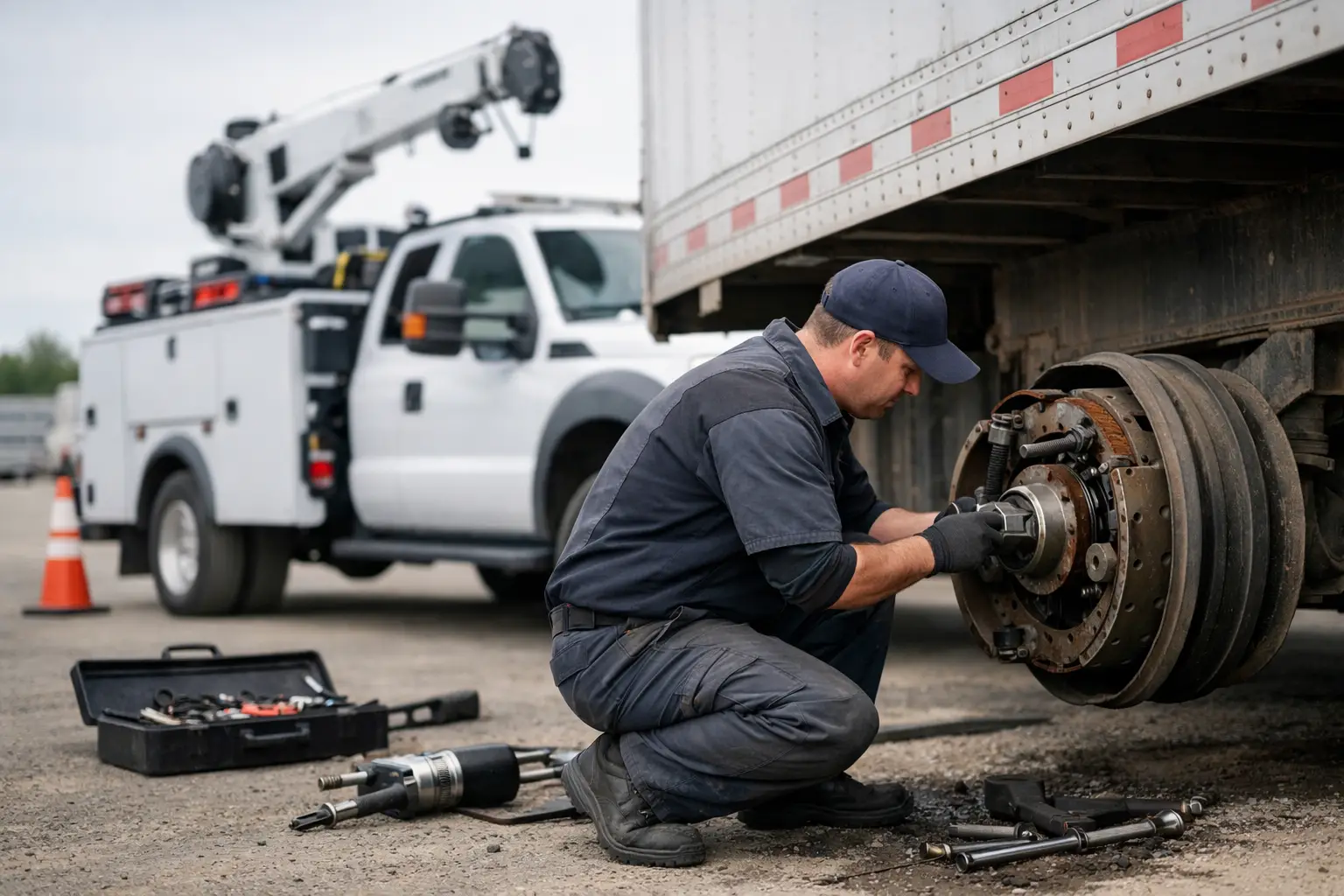 Trailer Brake Repair Service When Downtime Hits