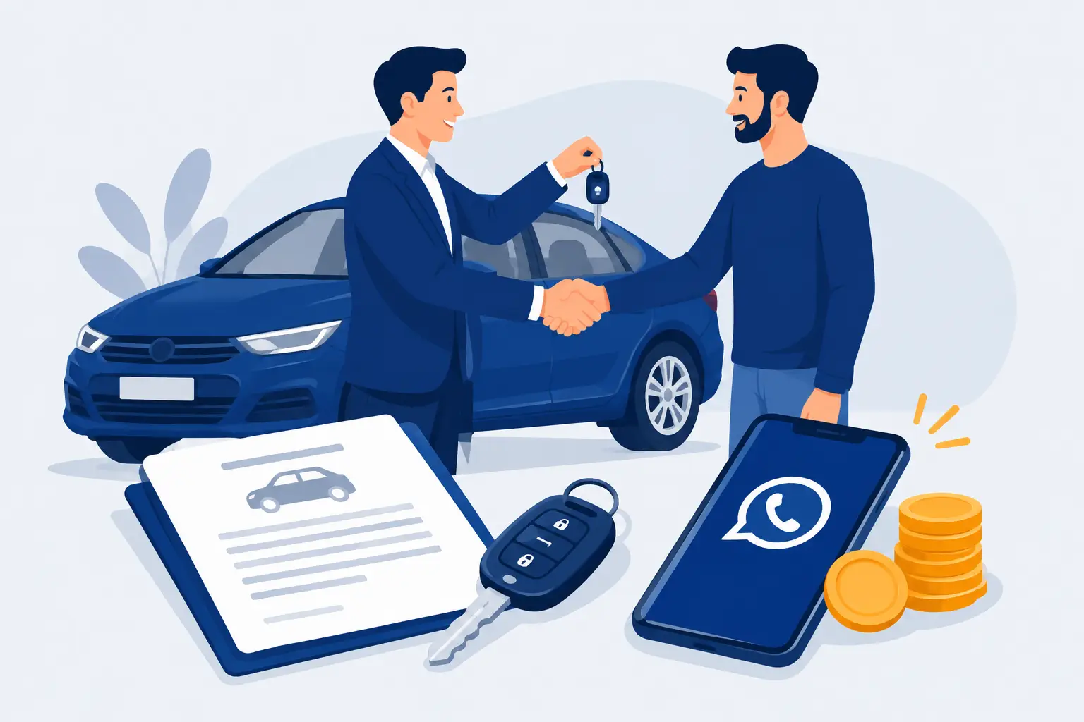 Checklist de documentos na entrega do carro usado