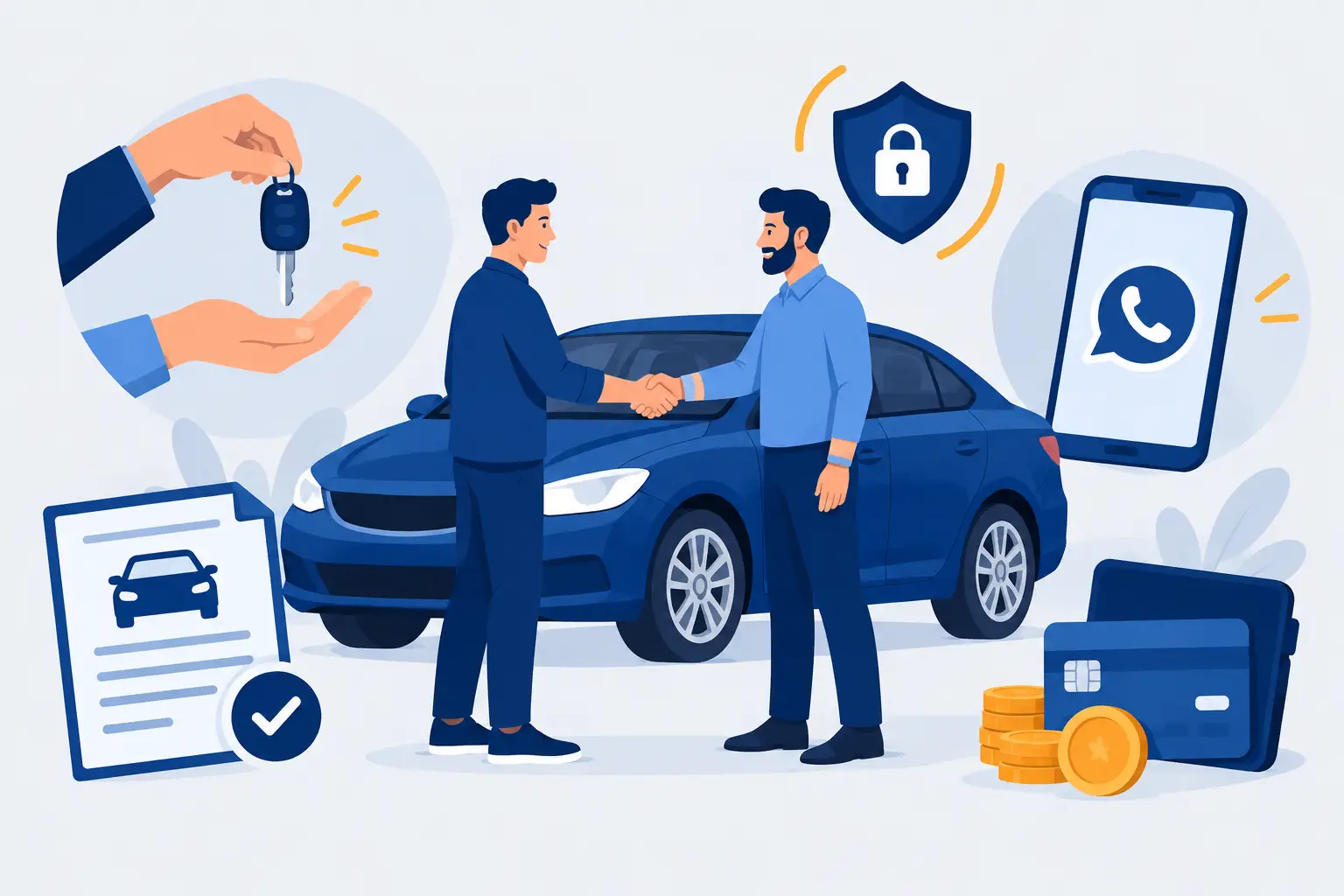 Como vender carro para desconhecido com segurança