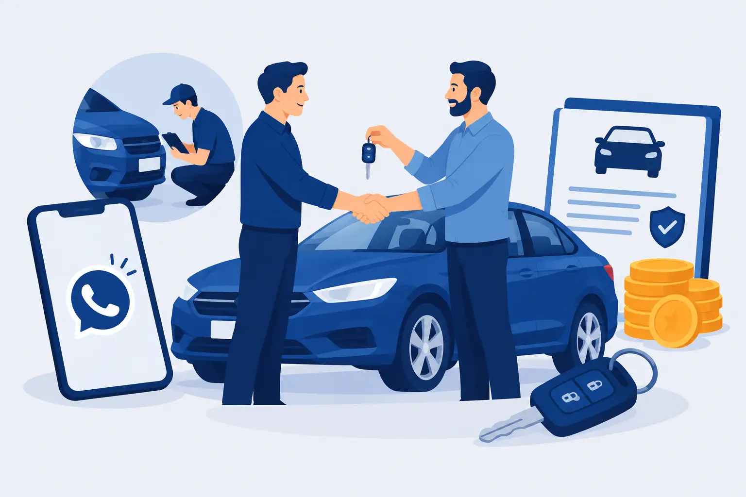 Pagamento seguro inclui vistoria de carro?