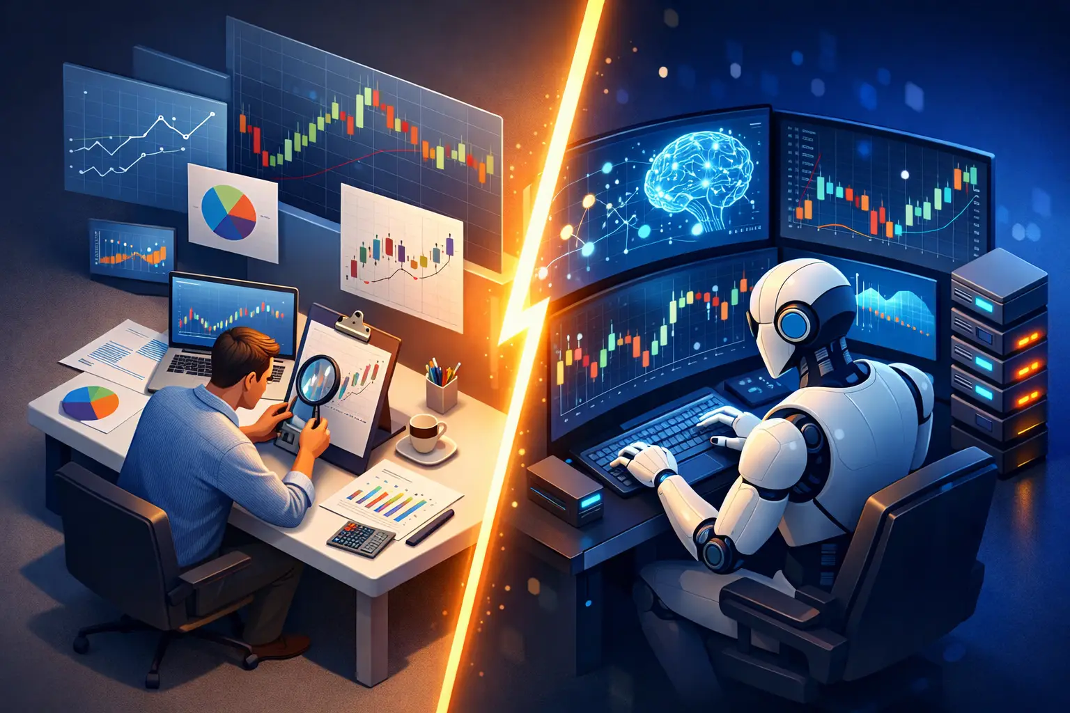 Manual Chart Review vs AI for Traders
