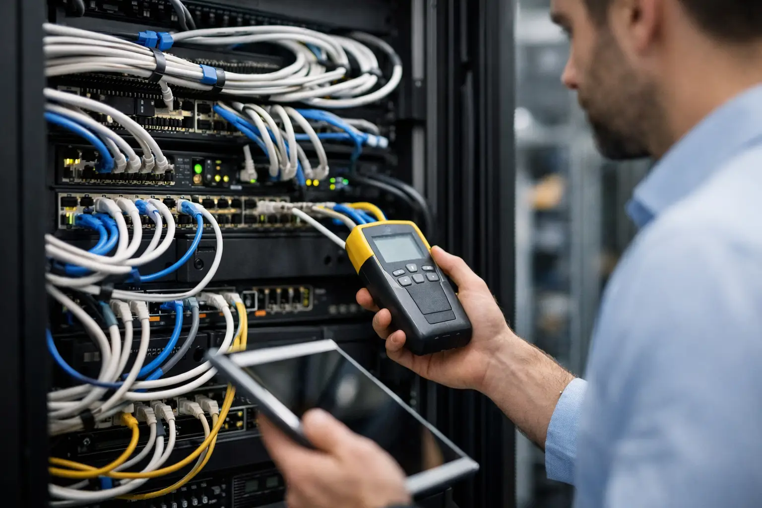Cómo auditar infraestructura física de red