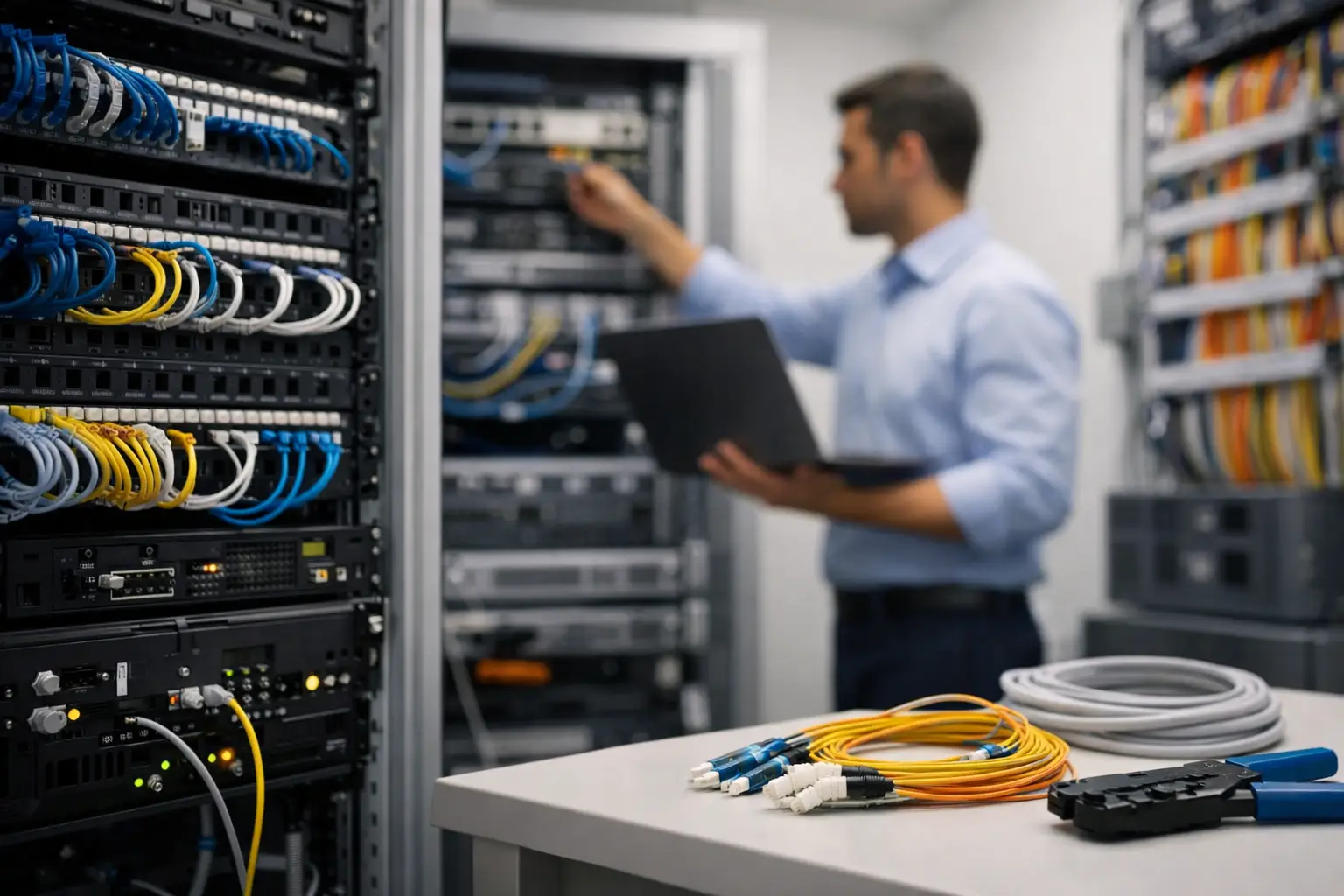 Cómo organizar cuarto de telecomunicaciones