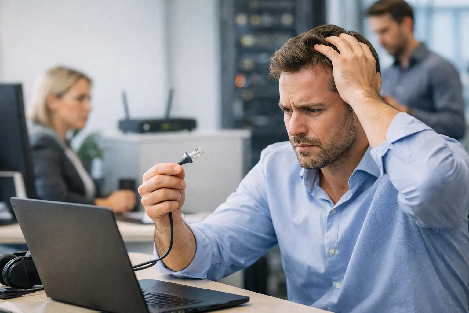 Usuarios sin red en empresa: qué lo provoca