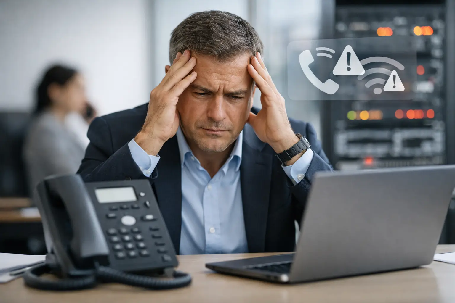 Por qué falla la voz IP en empresas