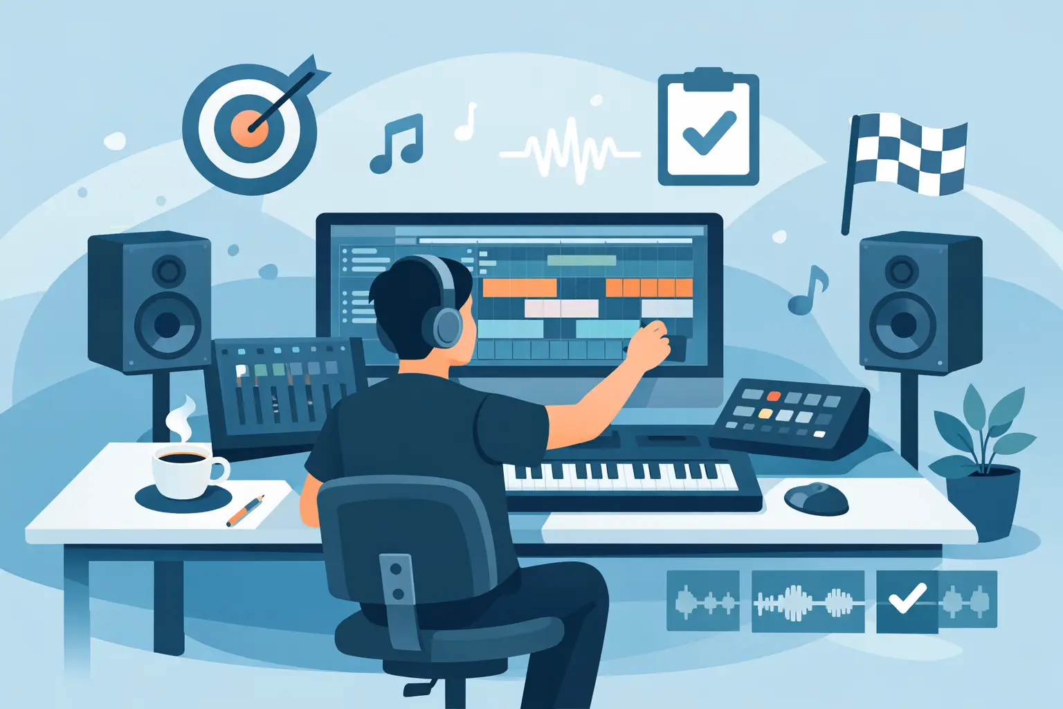 How to Build Producer Habits That Finish Tracks