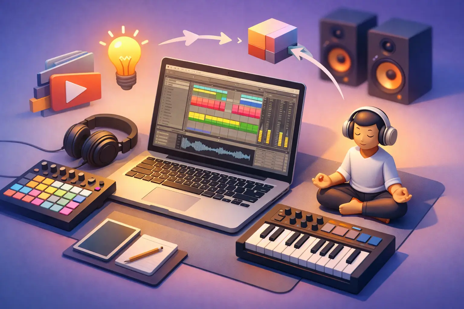 How to Learn Ableton Fast Without Tutorial Chaos