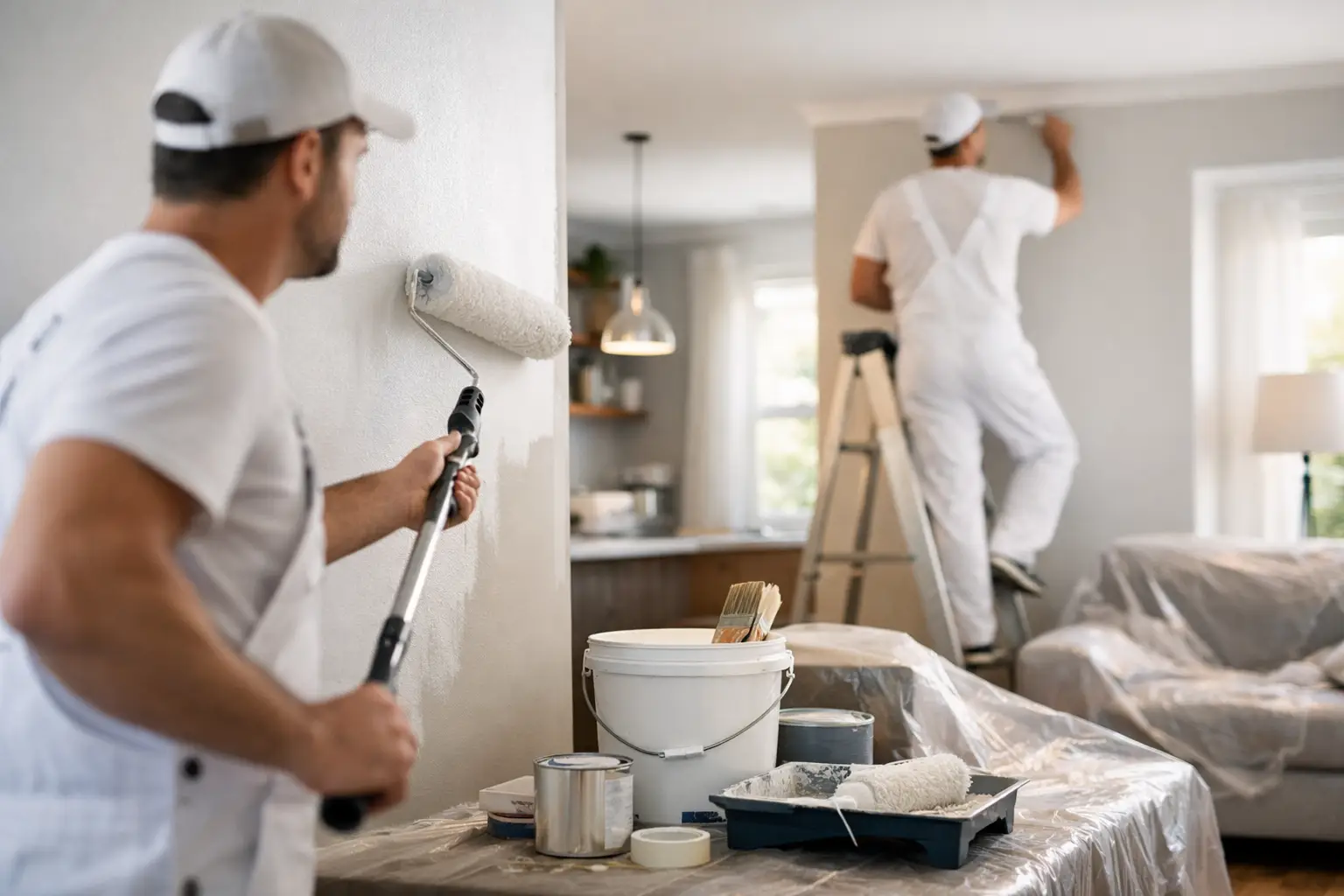 House Interior Repainting Services Done Right