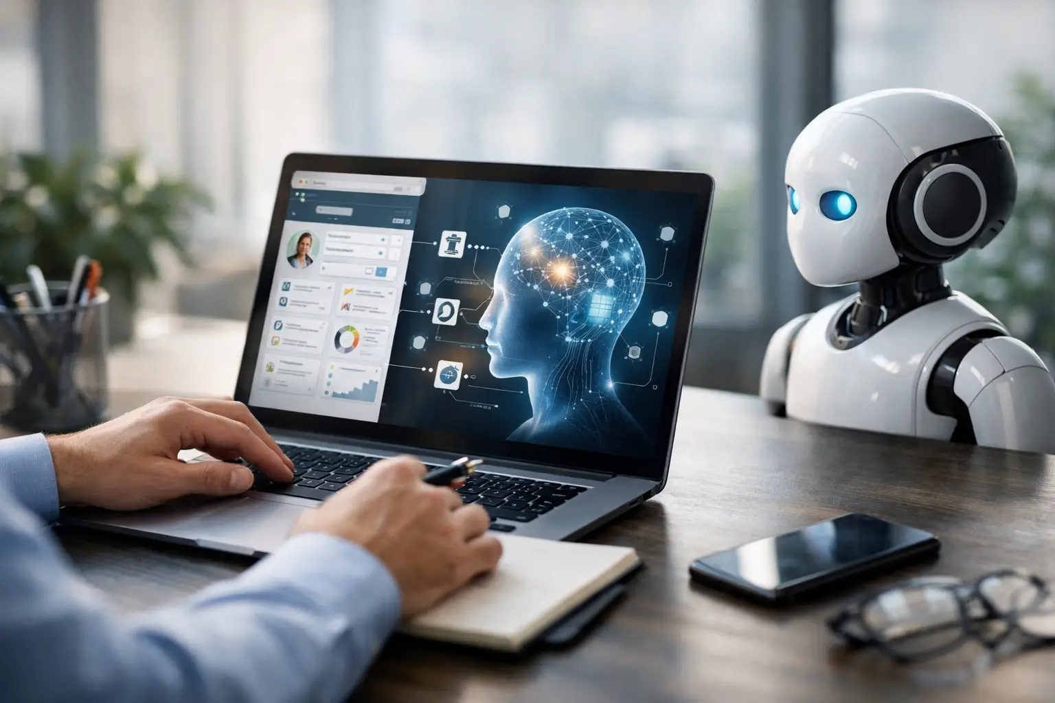 Näin connect crm with ai toimii käytännössä
