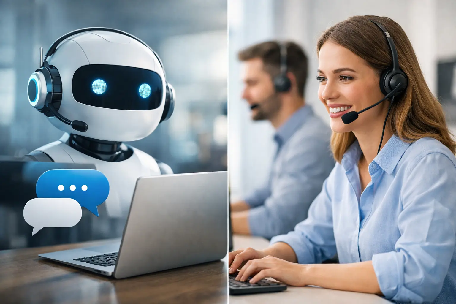 Chatbot vs live chat - kumpi toimii paremmin?