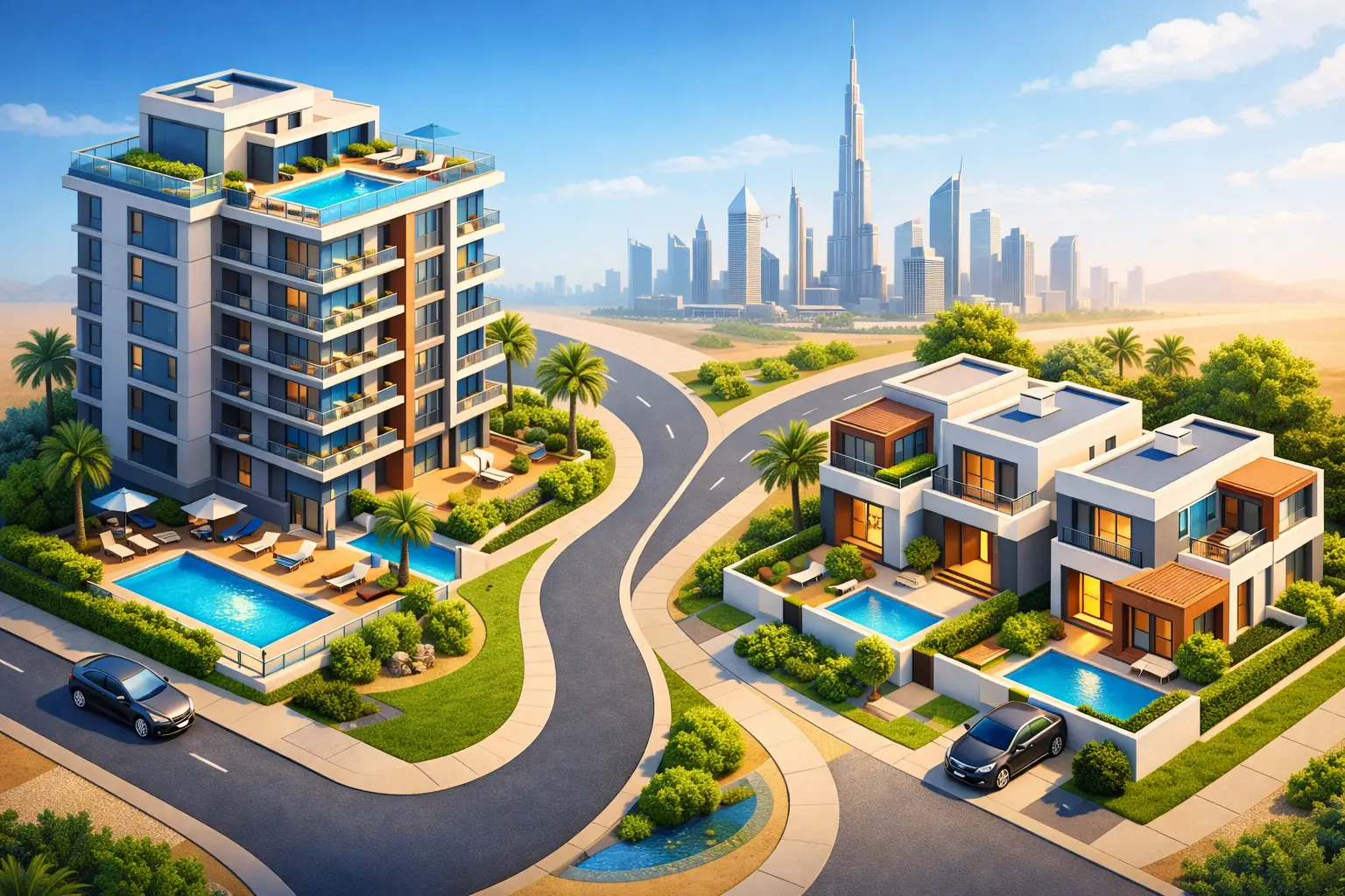 Apartment or Townhouse in Dubai: Which Fits?