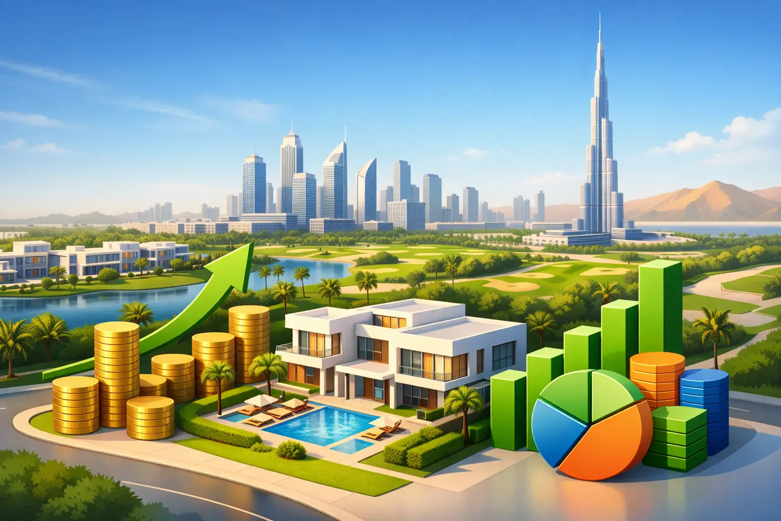 Dubai Hills Investment Example: A Realistic Return
