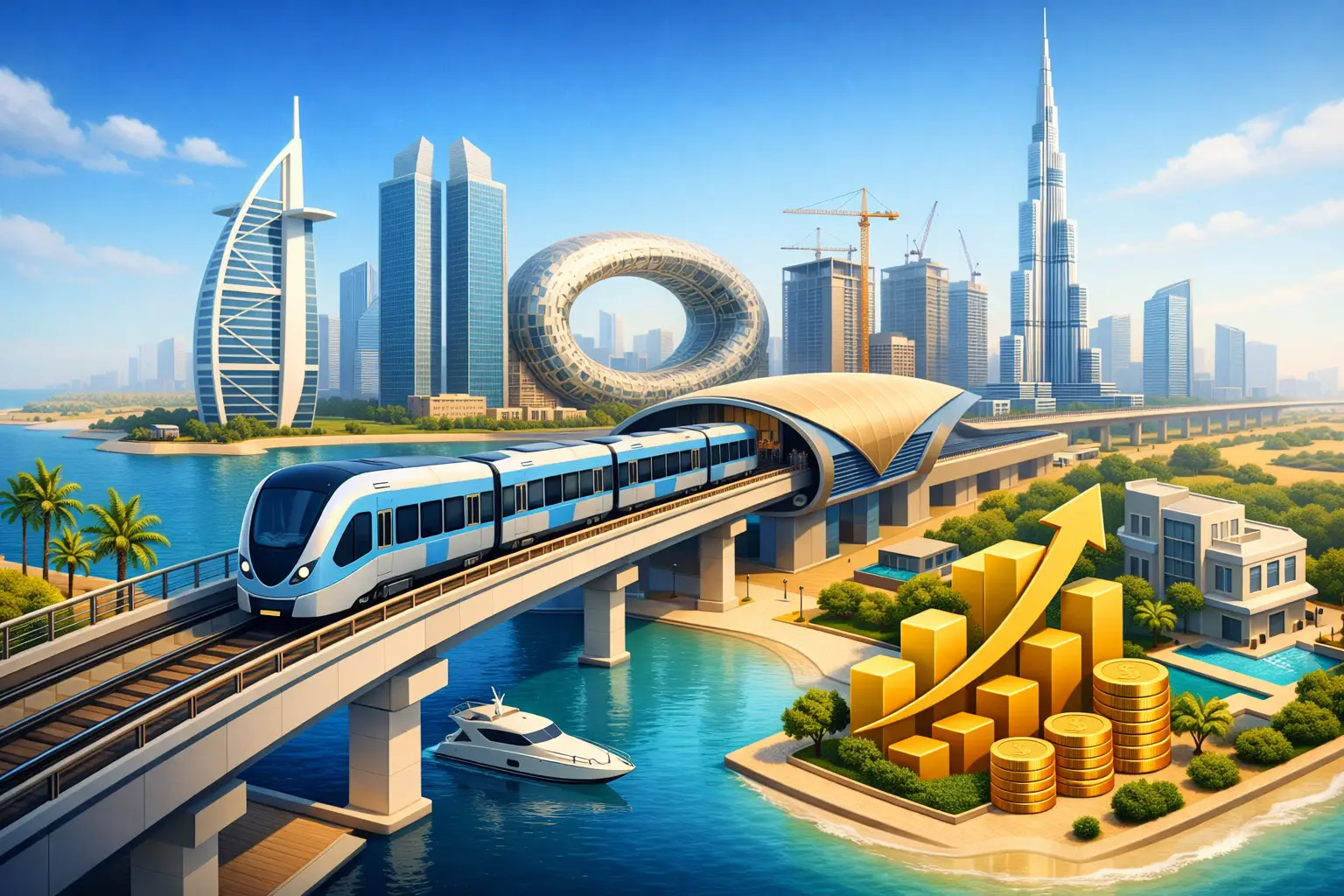 7 Dubai Metro Investment Areas Worth Watching