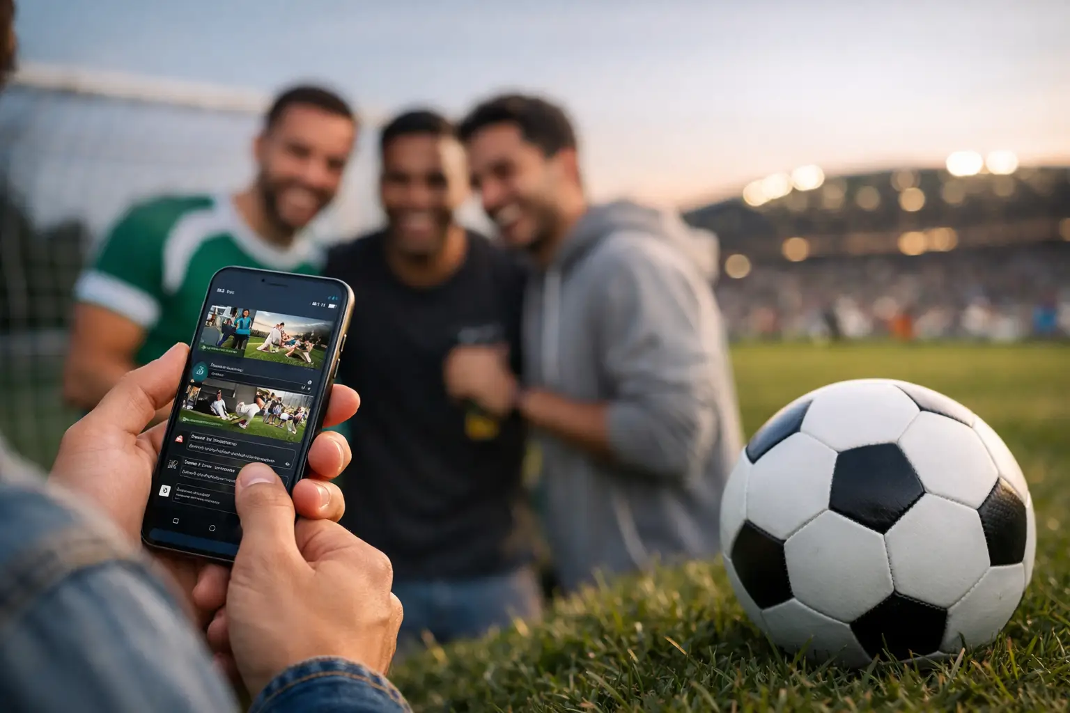 App para comunidad futbolera que sí conecta